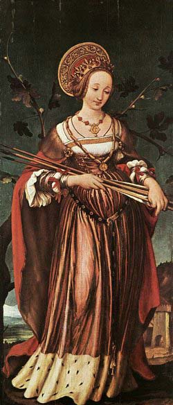 HOLBEIN, Hans the Younger St Ursula